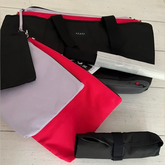 New STATE Wellington Tote Bag Diaper Bag NWT - Picture 6 of 16